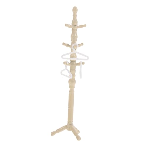 Puppen Kleiderständer Vintage Bodenständer für Puppenkleider aus Robustem zur Aufbewahrung und Präsentation von Puppenbekleidung Spielzimmer von Abaodam