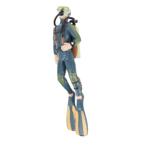 Abaodam Aquarium Taucher Statue Deko Figur für Aquarien Unterwasserlandschaftsornament Aquariumzubehör mit Versteckfunktion Lebensechte Dekoration für Fische und Reptilien Abaodam Aquarium Taucher Statue Deko Figur für Aquarien Unterwasserlandschaftsornament Aquariumzubehör mit Versteckfunktion Lebensechte Dekoration für Fische und Reptilien von Abaodam
