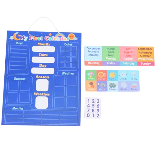Wandmontiertes Wetter und Zeitspielzeug für Kreatives Kognitives zur Frühen Bildung Fördert Zeitverständnis Kognitive Entwicklung für Eltern Aktivitäten Wandmontiertes Wetter und Zeitspielzeug für Kreatives Kognitives zur Frühen Bildung Fördert Zeitverständnis Kognitive Entwicklung für Eltern Aktivitäten von Abaodam