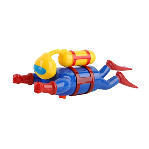 gewundener Taucher Unterwasser-Partyartikel Badespielzeug aufziehen tauchen für kinderspielzeug Badewanne Wasserspielzeug Cartoon-Badewannenspielzeug Plastik Blue Abaodam gewundener Taucher Unterwasser-Partyartikel Badespielzeug aufziehen tauchen für kinderspielzeug Badewanne Wasserspielzeug Cartoon-Badewannenspielzeug Plastik Blue Abaodam von Abaodam