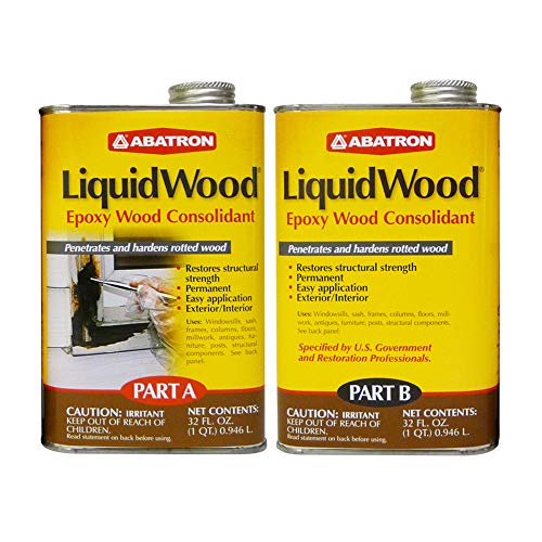 Abatron LW2QKR Holzleim, farblos, 2 Quart Kit von Abatron