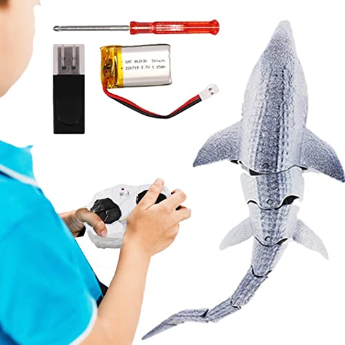Abbto 3 x Dinosaurier Schwimmspielzeug – Dinosaurier mit Fernbedienung für Kinder – Mosasaurus Spielzeug mit Fernbedienung für Pool / Bad Pool Spielzeug von Abbto