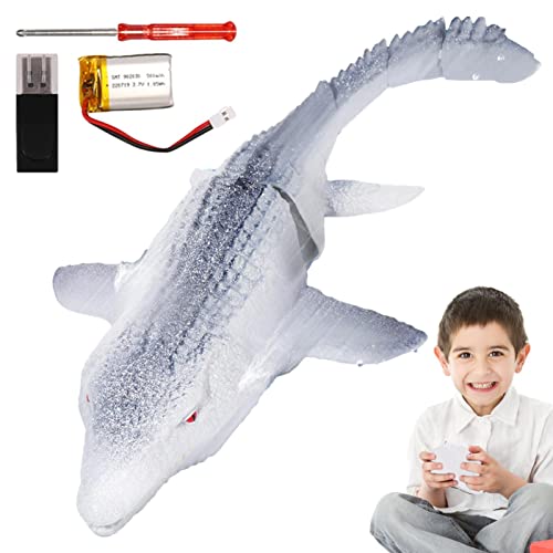 Abbto 4 Stück Schwimm-Dinosaurier-Spielzeug, Fernbedienung mit Schwimmspray, Spielzeug mit Fernbedienung, für Kinder ab 3 Jahren, Tauchspielzeug Abbto 4 Stück Schwimm-Dinosaurier-Spielzeug, Fernbedienung mit Schwimmspray, Spielzeug mit Fernbedienung, für Kinder ab 3 Jahren, Tauchspielzeug von Abbto