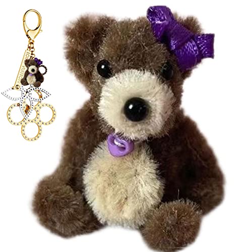 Abbto Umarmung des Taschenbärs | Teddybär, Plüschtiere, eine kleine Umarmung des Taschenbärs – bereit für die Umarmung eines Bären, der es braucht, Liebes-Ornament – Taschenumarmung von Abbto