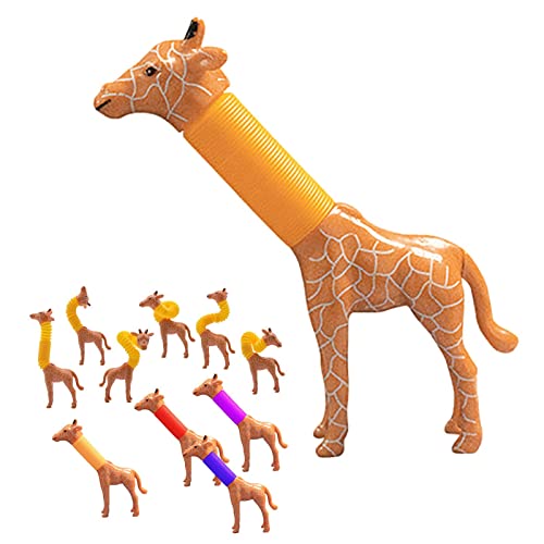 Tube sensorisches Spielzeug | Sensorisches Spielzeug Reckrohre - Giraffe Stress Relief Spielzeug für Kinder Kleinkinder Fun Röhren, Feinmotorik für Klassenzimmer, Partyartikel Spielzeug für Abbto Tube sensorisches Spielzeug | Sensorisches Spielzeug Reckrohre - Giraffe Stress Relief Spielzeug für Kinder Kleinkinder Fun Röhren, Feinmotorik für Klassenzimmer, Partyartikel Spielzeug für Abbto von Abbto