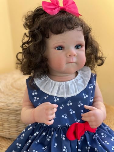 Abenduot 18 Zoll Reborn Babypuppen Anatomisch Korrekt Mädchen Realistische Neugeborene Babypuppen Körper Vollsilikon Vinyl Babypuppen Waschbar Abenduot 18 Zoll Reborn Babypuppen Anatomisch Korrekt Mädchen Realistische Neugeborene Babypuppen Körper Vollsilikon Vinyl Babypuppen Waschbar von Abenduot