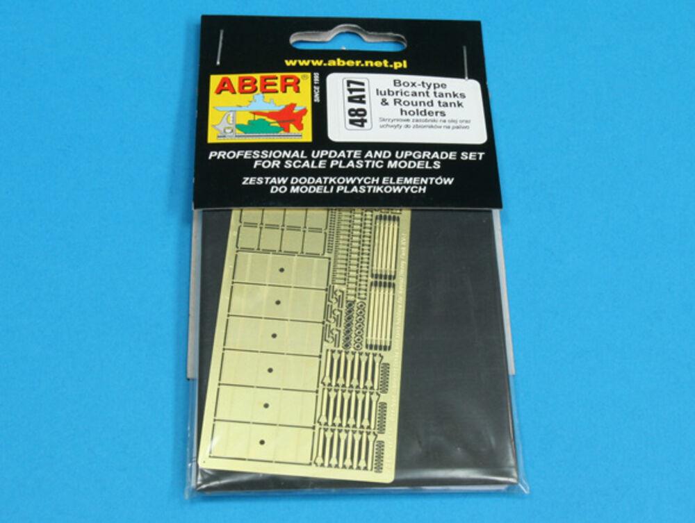 Box-type lubricant tanks & Round tank holders Box-type lubricant tanks & Round tank holders von Aber