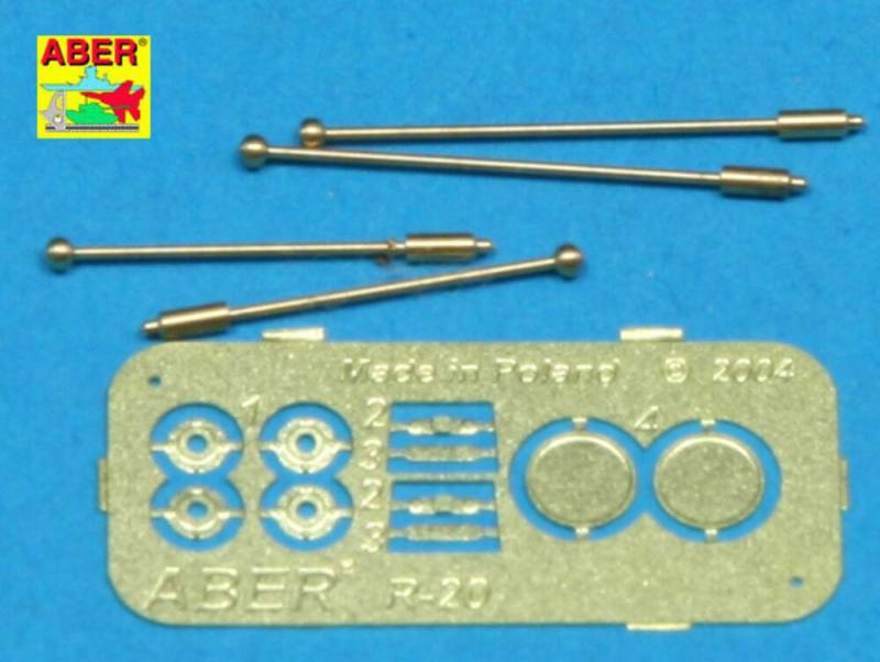 German with indicator for SD.Kfz. 234 x 4 pcs von Aber