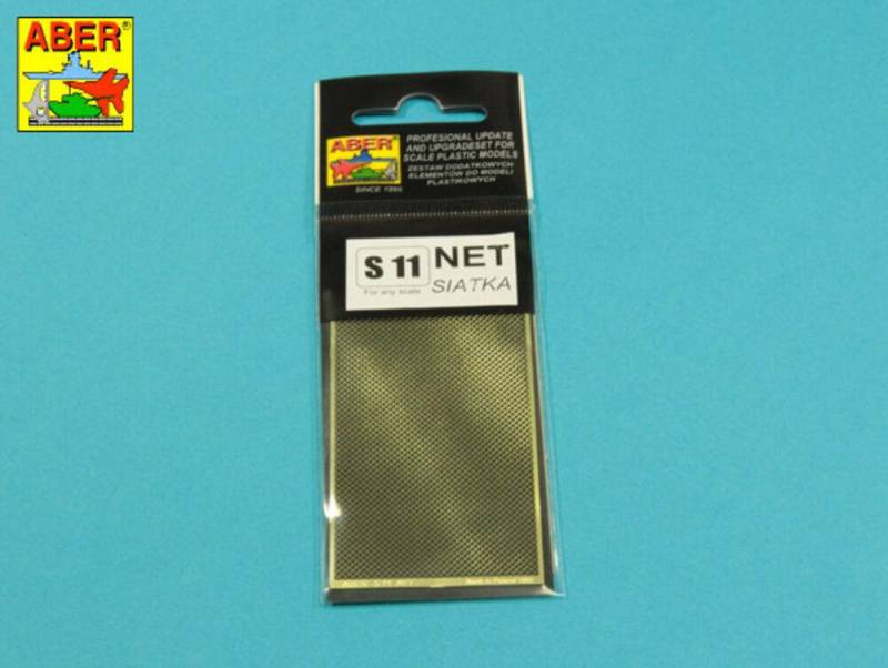 Nets and drilled plates  (18 models - 80x45 mm) von Aber