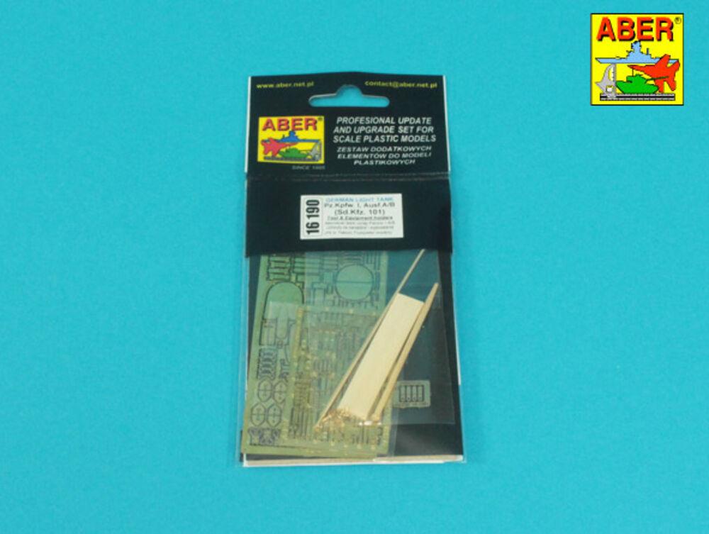 Pz.Kpfw. I, Ausf.A/B (Sd.Kfz. 101) Tool & Equipment holders von Aber