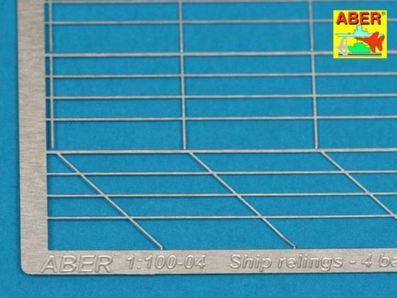 Railing four horizontal bars von Aber