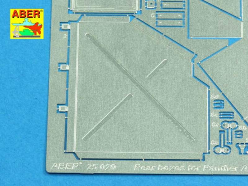 Rear boxes for (Sd.Kfz. 171) Panther Ausf.A von Aber