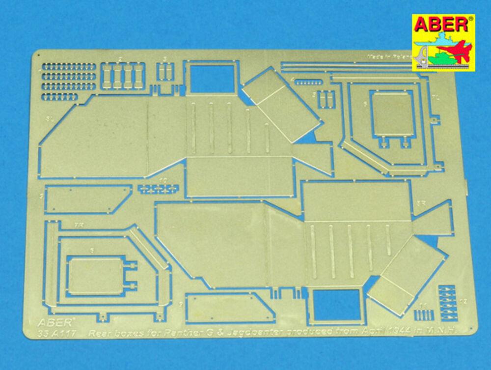 Rear boxes for Panther G &Jagdpanter produced from April 1944 in M.N Rear boxes for Panther G &Jagdpanter produced from April 1944 in M.N von Aber