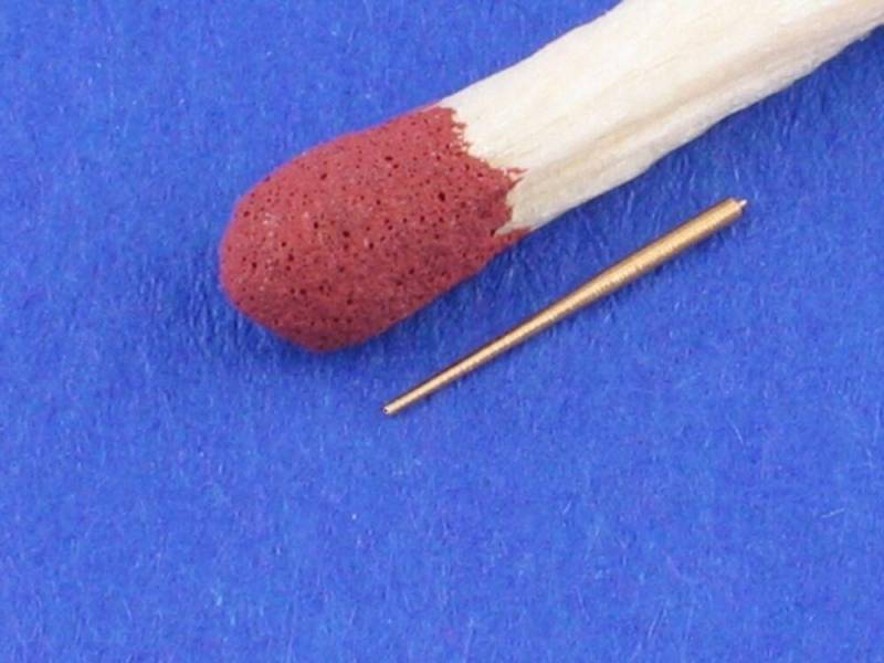 Set of 12 pcs 100 mm barrels for French war ships von Aber
