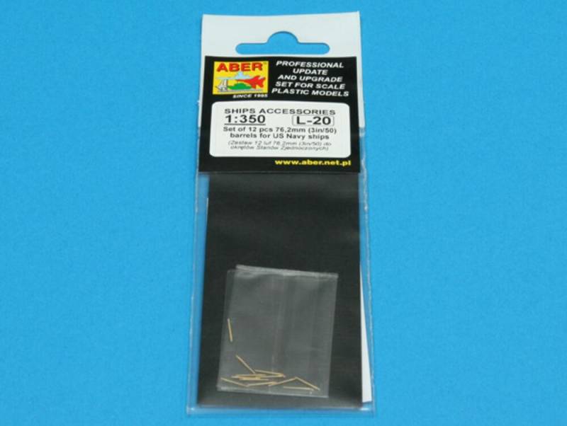Set of 12 pcs 76,2mm (3in/50) barrels for USN ships von Aber