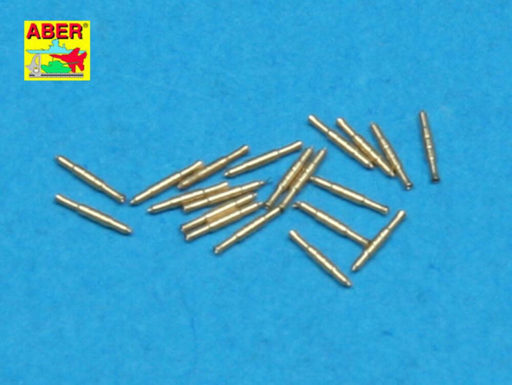 Set of 20 pcs 0,5in (12,7mm) Vickers Mk.III machine gun barrels for Royal Navy ships von Aber