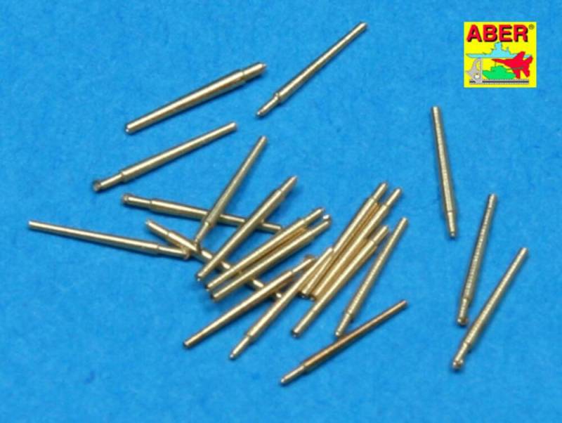 Set of 20 pcs 127 mm  universal barrels for US Navy ships von Aber