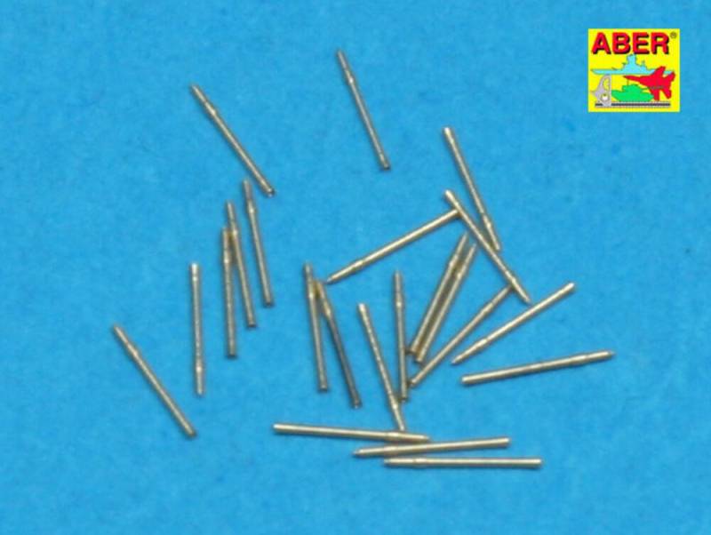 Set of 20 pcs 20 mm L/65 barrels  C/38 for German ships von Aber