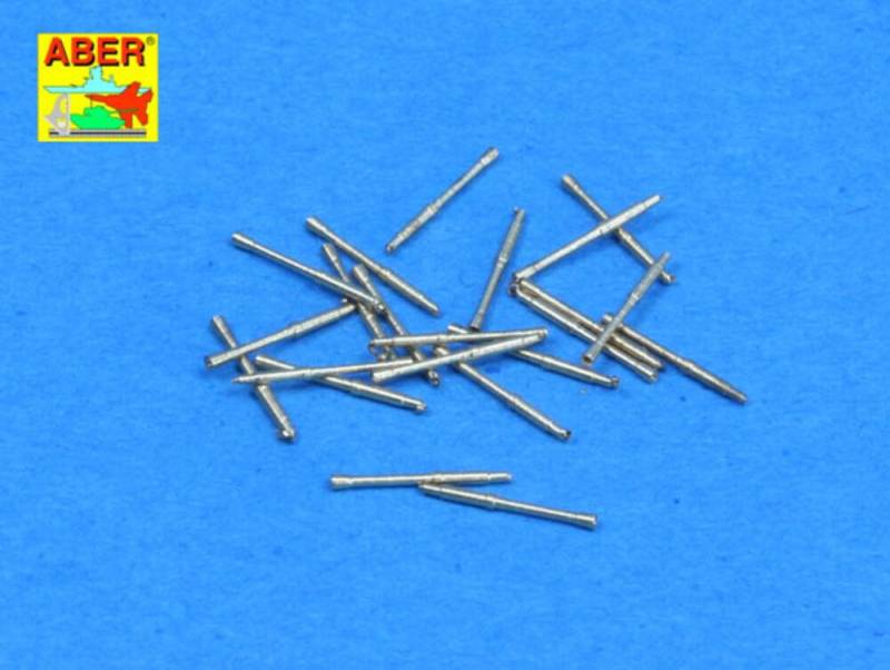 Set of 20 pcs 37 mm /54 Breda gun barrels for Italian Navy ships von Aber