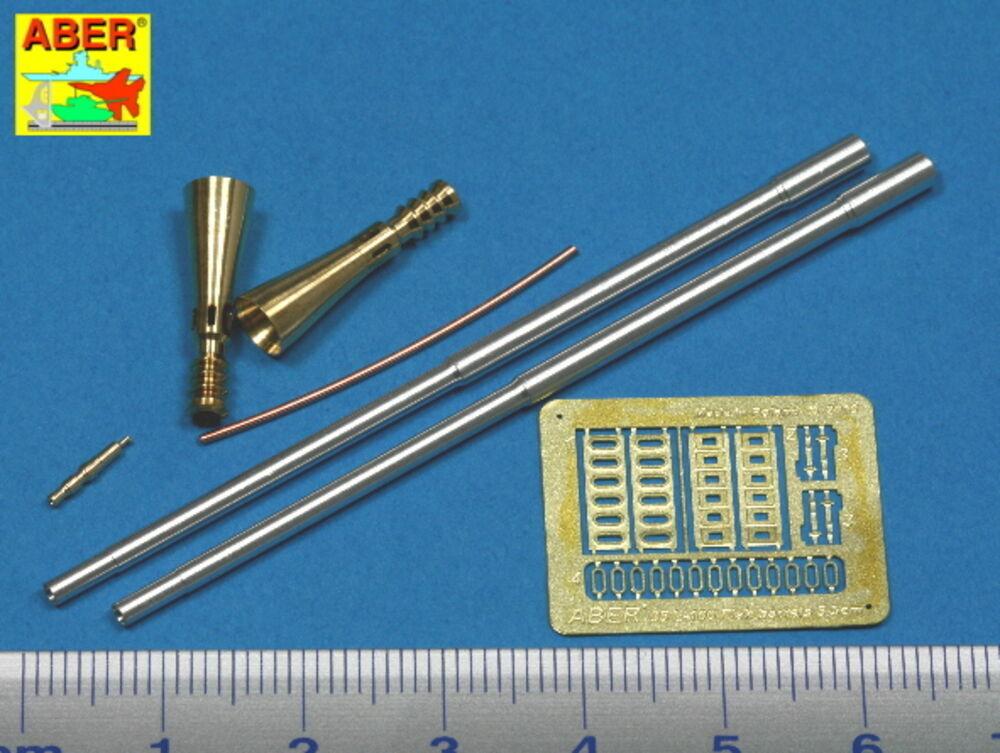 Set of 5,5cm Rheinmetall Geraet 58 barrels for German E-50 Flakpanzer Set of 5,5cm Rheinmetall Geraet 58 barrels for German E-50 Flakpanzer von Aber