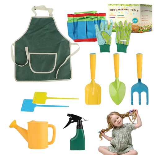 Abibiocy Kids Gardening Set 20pcs/Set Mini Ergonomic Kleinkind Gartengärten tragbare, lebendige, abgerundete Eckpädagogik -Kinderwerkzeuge für Kleinkind im Freien Abibiocy Kids Gardening Set 20pcs/Set Mini Ergonomic Kleinkind Gartengärten tragbare, lebendige, abgerundete Eckpädagogik -Kinderwerkzeuge für Kleinkind im Freien von Abibiocy