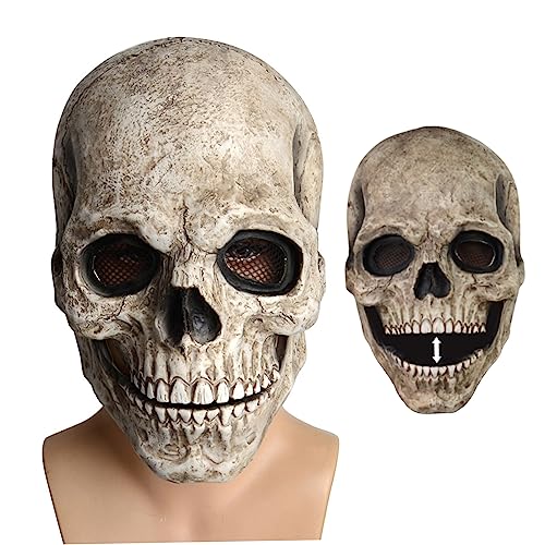 Abibiocy Scary Halloween Gesichtsabdeckung für mehr als 8 Jahre alte Halloween -Schädel -Gesicht Abibiocy Scary Halloween Gesichtsabdeckung für mehr als 8 Jahre alte Halloween -Schädel -Gesicht von Abibiocy