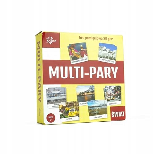 Multi-Pouples WORLD Game Memory ABINO von Abino