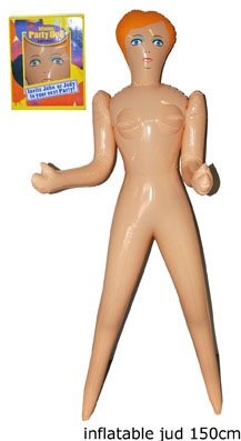 Aufblasbare Frauenpuppe ca. 150 cm Aufblasbare Frauenpuppe ca. 150 cm von Abiti e Maschere