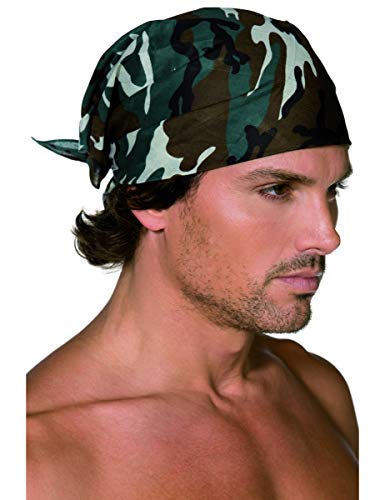 Generique Bandana-Tuch mit Tarnungsmotiv für Erwachsene Generique Bandana-Tuch mit Tarnungsmotiv für Erwachsene von Abiti e Maschere