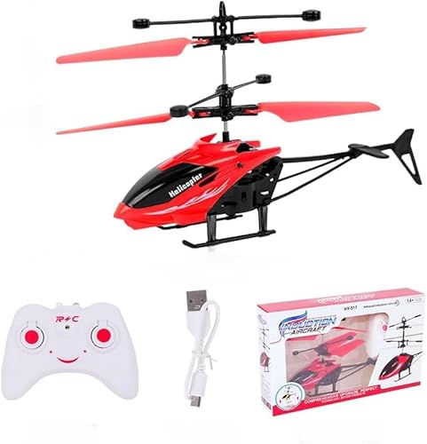 Abnaok Hubschrauber für Jungen, Drohne für Kinder Spielzeug ab 6 7 8 9 10+ Jahre, Infrarot-Induktionsroboter Mini Hubschrauber, Start mit Einer Taste, Fliegende Spielzeuge Jungen und Mädchen Abnaok Hubschrauber für Jungen, Drohne für Kinder Spielzeug ab 6 7 8 9 10+ Jahre, Infrarot-Induktionsroboter Mini Hubschrauber, Start mit Einer Taste, Fliegende Spielzeuge Jungen und Mädchen von Abnaok