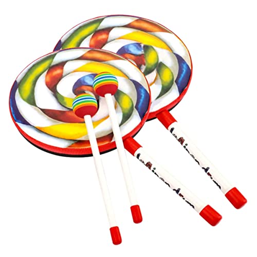 Aboiled Orff Percussion Instrument Lollipop Drums Lollipop Handtrommeln Handtrommel Vorschulpädagogik Spielzeug Aboiled Orff Percussion Instrument Lollipop Drums Lollipop Handtrommeln Handtrommel Vorschulpädagogik Spielzeug von Aboiled