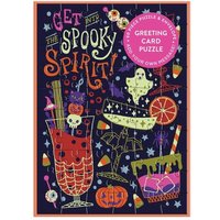 Get into the Spooky Spirit Greeting Card Puzzle Get into the Spooky Spirit Greeting Card Puzzle von Abrams and Chronicle Books IWUK