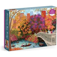 Joy Laforme Autumn on Bow Bridge 1000 Piece Puzzle Joy Laforme Autumn on Bow Bridge 1000 Piece Puzzle von Abrams and Chronicle Books IWUK