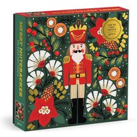 Merry Nutcracker 500 Piece Foil Puzzle Merry Nutcracker 500 Piece Foil Puzzle von Abrams and Chronicle Books IWUK