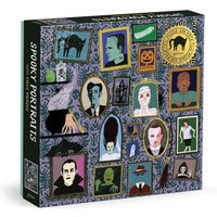 Spooky Portraits 500 Piece Foil Puzzle Spooky Portraits 500 Piece Foil Puzzle von Abrams and Chronicle Books IWUK