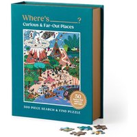 Where's ________? Curious and Far Out Places 500 Piece Search and Find Puzzle Where's ________? Curious and Far Out Places 500 Piece Search and Find Puzzle von Abrams and Chronicle Books IWUK