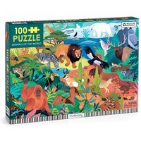 Animals of the World 100 Piece Puzzle von Abrams & Chronicle Books