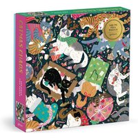 Catmas Chaos 500 Piece Foil Puzzle von Abrams & Chronicle Books