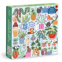 Cats in the Houseplants 500 Piece Puzzle von Abrams & Chronicle Books