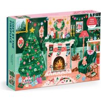Cozy by the Fireplace 1000 Piece Puzzle von Abrams & Chronicle Books