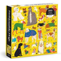 Fashionable Dogs. 500 Piece Puzzle von Abrams & Chronicle Books