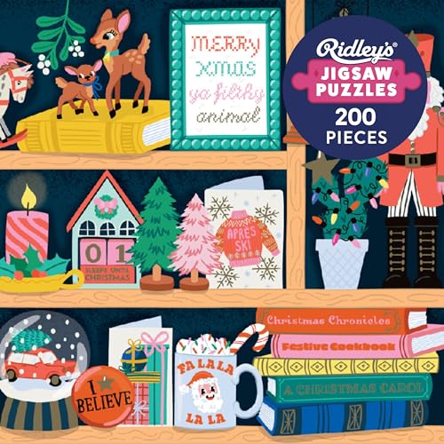 Festive Curiosities 200-Piece Jigsaw Puzzle Festive Curiosities 200-Piece Jigsaw Puzzle von Ridley's Games