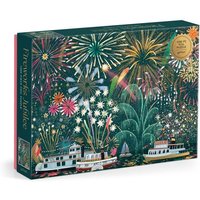 Fireworks Jubilee 1000 Piece Foil Puzzle von Abrams & Chronicle Books