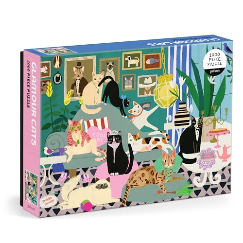 Glamour Cats 1000 Piece Puzzle von Galison