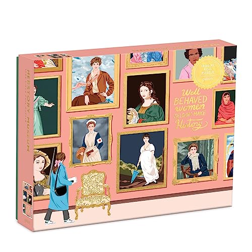 Galison Herstory Museum 1000 Piece Foil Puzzle Galison Herstory Museum 1000 Piece Foil Puzzle von Galison