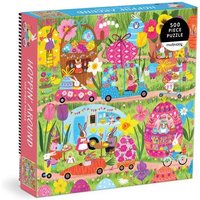 Hoppin Around 500 Piece Family Puzzle von Abrams & Chronicle Books