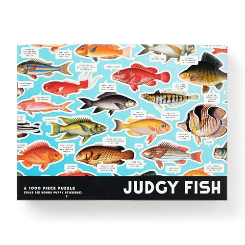 Judgy Fish 1000 Piece Puzzle von Abrams & Chronicle Books