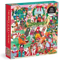 Merry Catmas! 500 Piece Family Puzzle Merry Catmas! 500 Piece Family Puzzle von Abrams & Chronicle Books