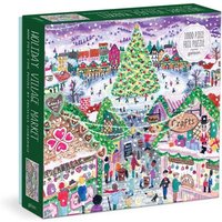 Michael Storrings Holiday Village Market 1000pc Foil Puzzle in Square Box Michael Storrings Holiday Village Market 1000pc Foil Puzzle in Square Box von Abrams & Chronicle Books