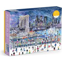 Michael Storrings Snowfall Over New York City 1000 Piece Puzzle von Abrams & Chronicle Books